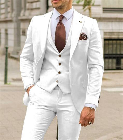 gucci white full tuxedo suit